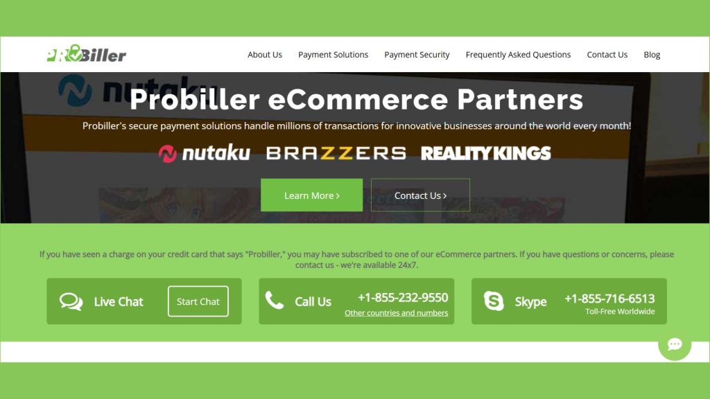 How do I cancel Probiller?