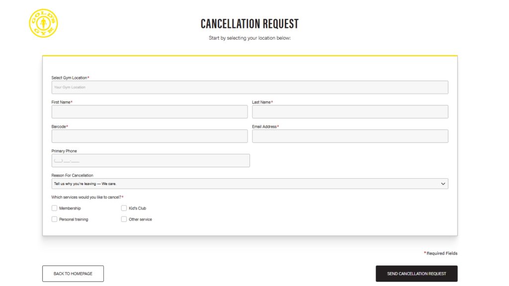 Options For Canceling Your Gold's Gym Membership