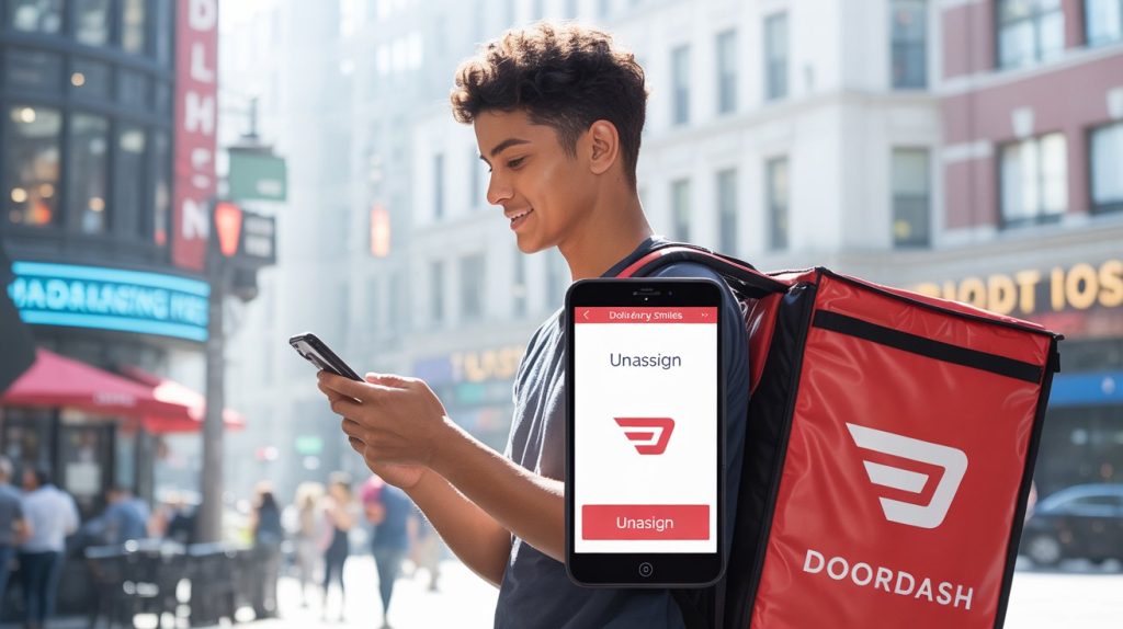 How To Unassign Yourself from a DoorDash Order