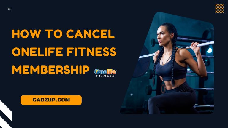 How to Cancel Onelife Fitness Membership