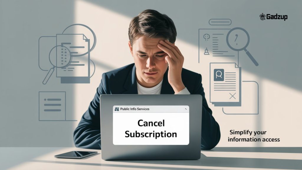 How To Cancel Public Info Services Subscription?